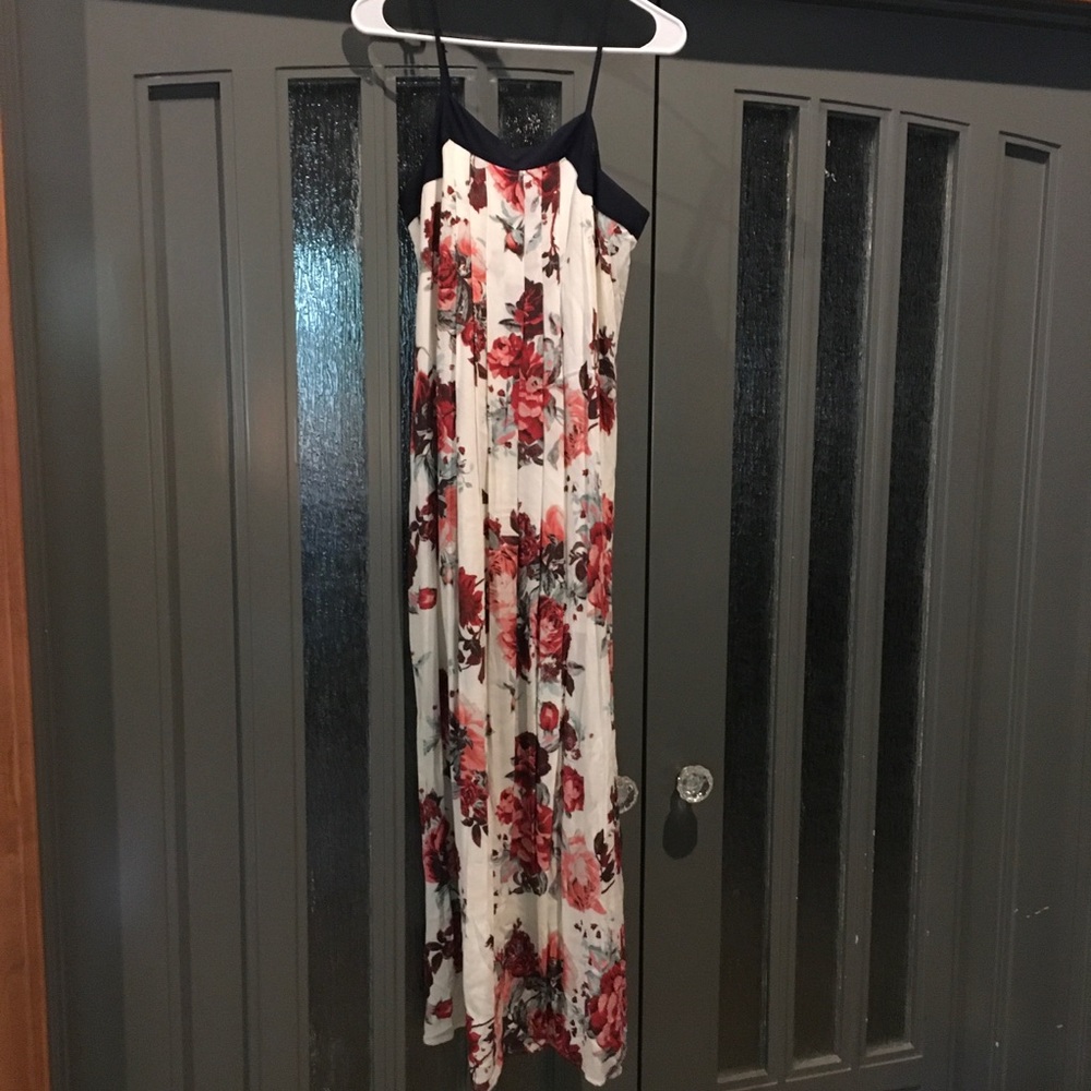 Floral maxi dress